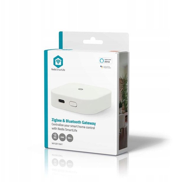 Bramka sieciowa Nedis Zigbee 3.0 USB WIFIZBT10WT