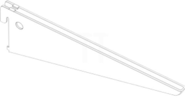 Βραχίονας Διπλής Υποδοχής Malys Group 470mm, Λευκός