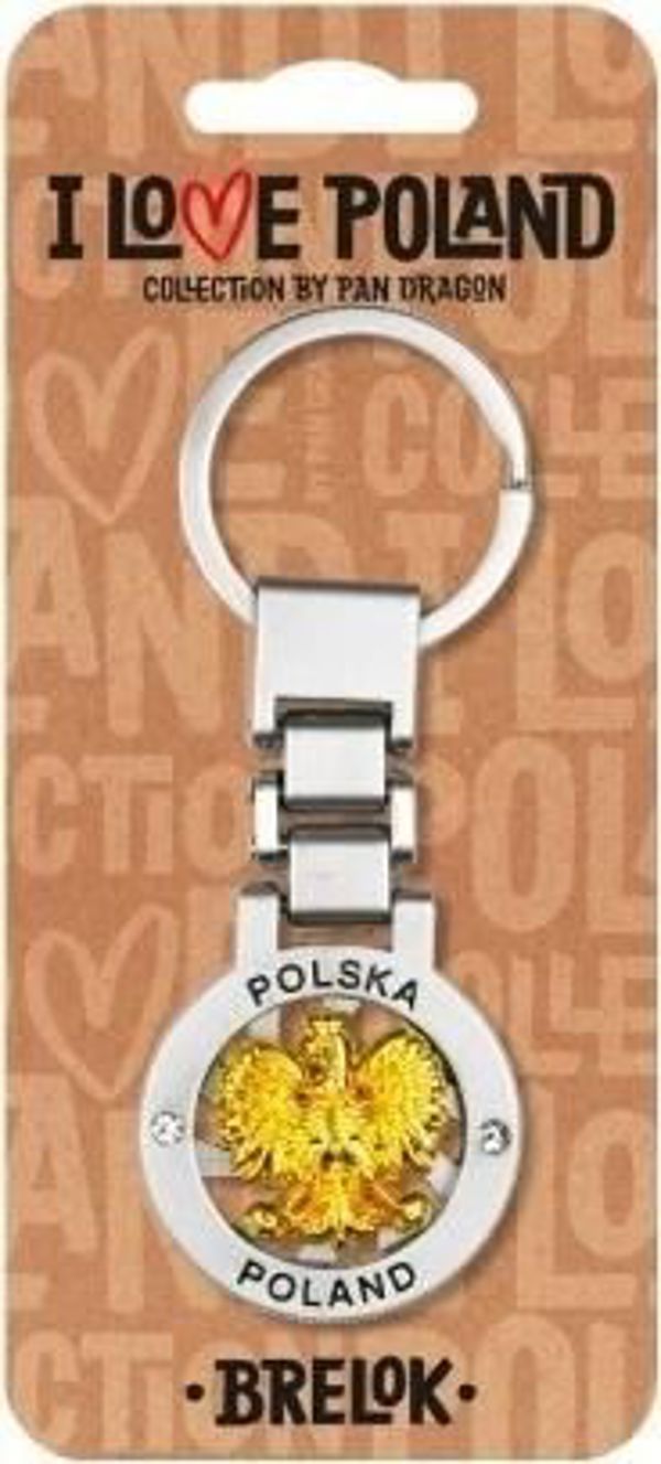 Μπρελόκ Pan Dragon Μπρελόκ I love Poland Polska ILP-BRE-E-PL-02