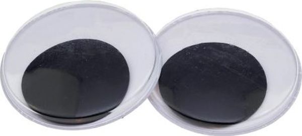Κινητά Μάτια BREWIS RO26, 50 mm, Αυτοκόλλητα Διακοσμητικά Μάτια για Χειροτεχνίες, 8131708