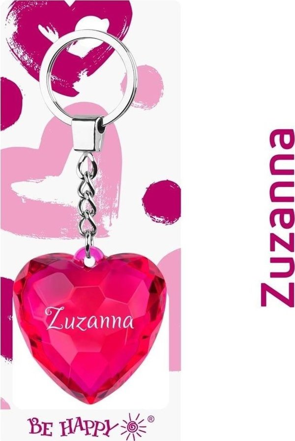 Μπρελόκ καρδιά Zuzanna