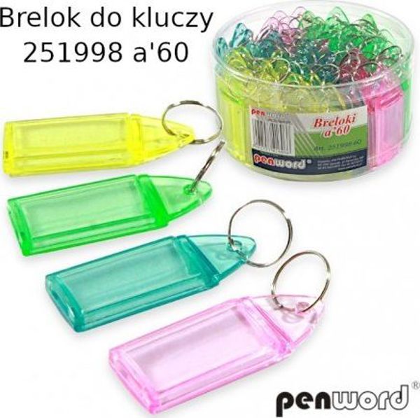 Μπρελόκ Penword KEYRING 251998, Ακρυλικό, Πολύχρωμο