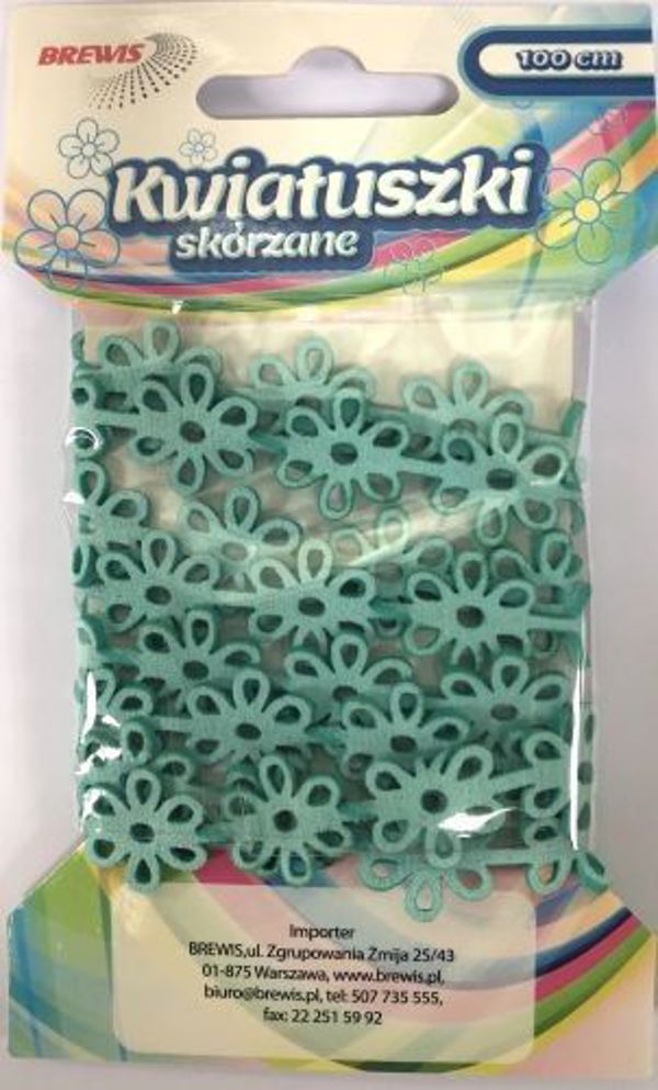 Brewis Διακοσμητική Αλυσίδα με Λουλούδια 1m, Μπλε, KSL3