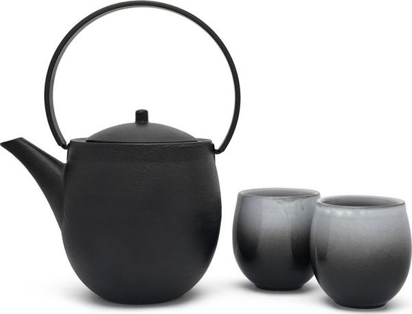 Bredemeijer Bredemeijer Σετ δώρου Sendai + 2 κούπες πορσελάνης 1.2l 153011 8275532 8720052005830