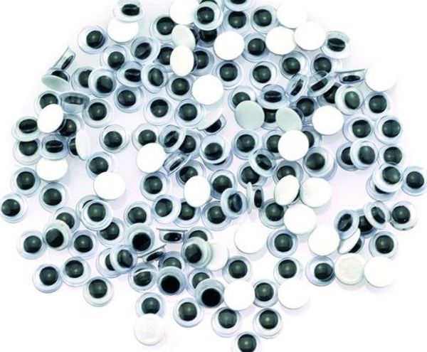 Brewis Κινούμενα Μάτια Χειροτεχνίας RO1, 6mm, 150τμχ