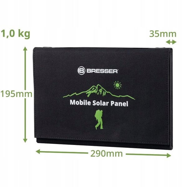 Bresser Mobile Solar Panel 21W with USB