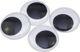 Brewis Κινούμενα Μάτια Χειροτεχνίας 30mm, Αυτοκόλλητα, 1τμχ