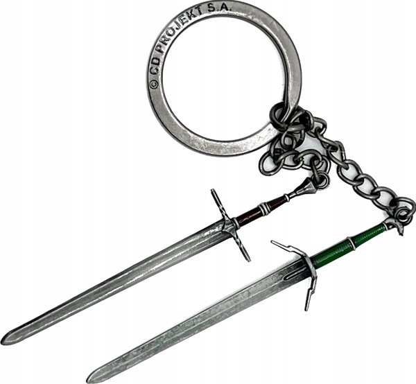 Μπρελόκ Good Loot The Witcher 3 Geralt Two Swords Keychain