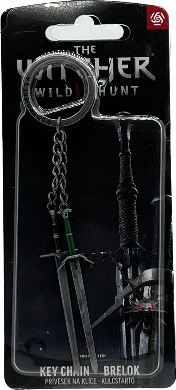 Μπρελόκ Good Loot The Witcher 3 Geralt Two Swords Keychain