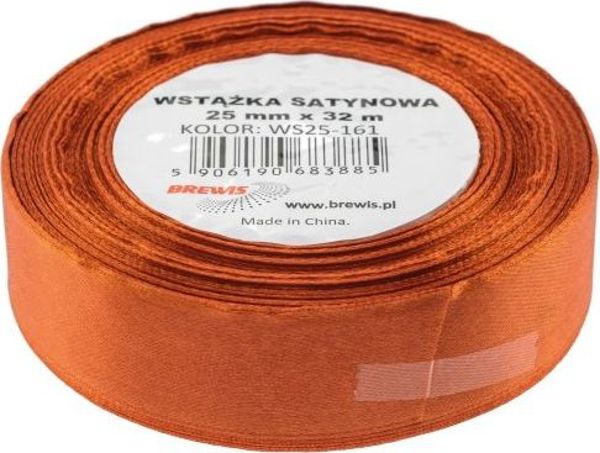 Σατέν Κορδέλα BREWIS 25mm/32mm, Χρώμα Χαλκός 161