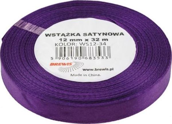 Σατέν Κορδέλα Brewis 12mm x 32m, Χρώμα 34