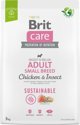 Brit Brit Care Dog Sustainable Adult Chicken Insect 3kg