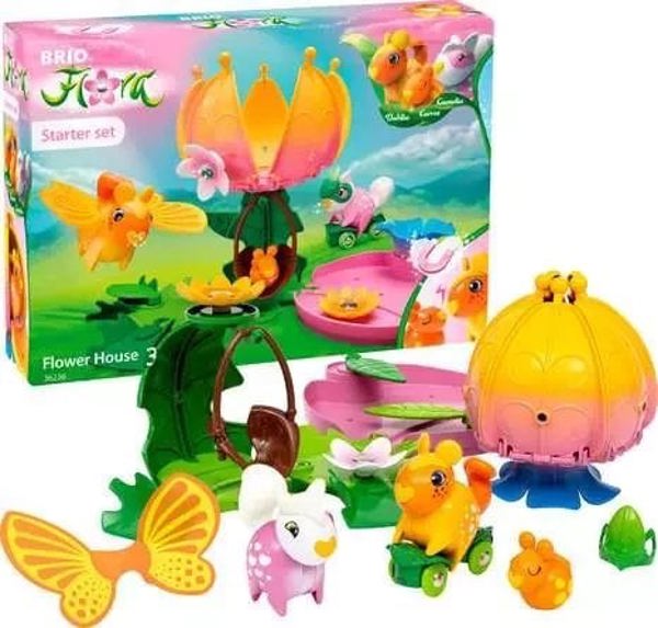 BRIO Flora - Starter Set Flower House, Playing Figure