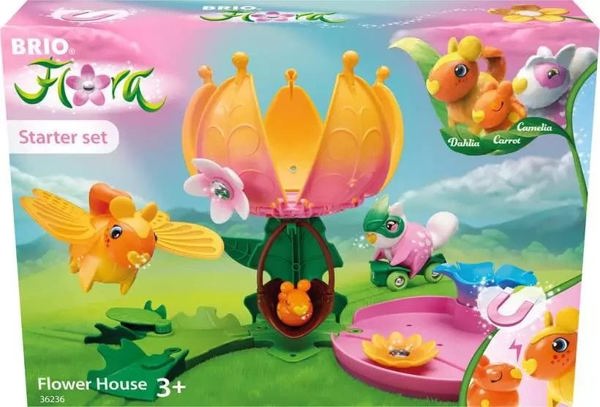 BRIO Flora - Starter Set Flower House, Playing Figure