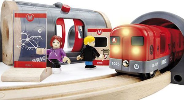 Σετ Σιδηροδρόμου Brio Metro (33513) 1000936 7312350335132