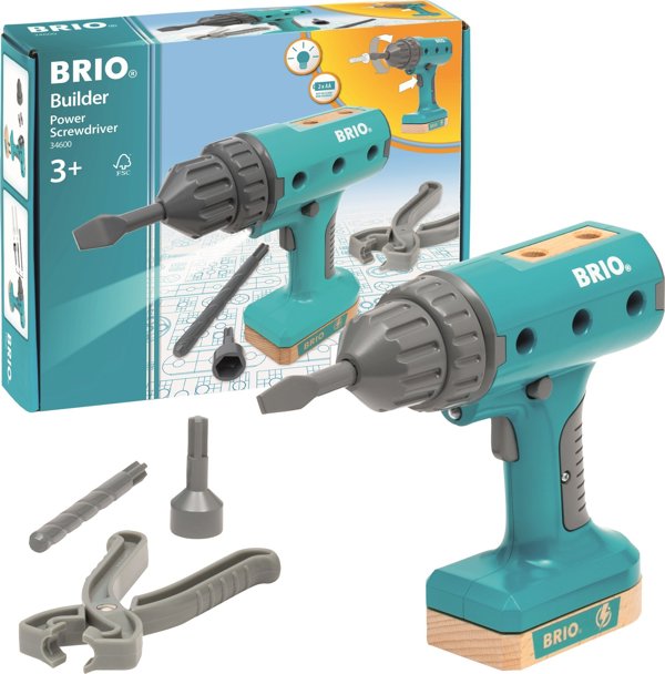 Brio BRIO -Builder, Power Screwdriver - (34600) /Building and Construction Toys