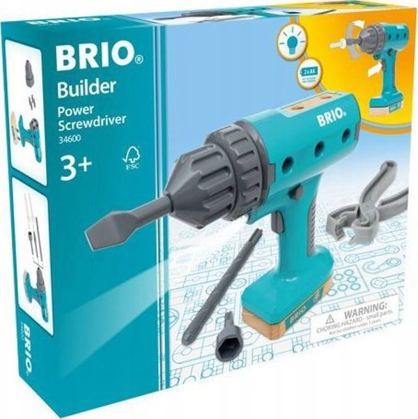 Brio BRIO -Builder, Power Screwdriver - (34600) /Building and Construction Toys
