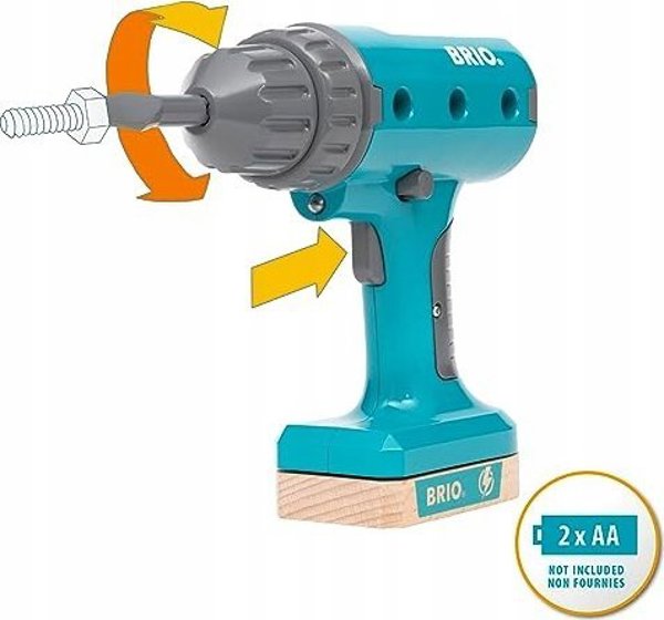 Brio BRIO -Builder, Power Screwdriver - (34600) /Building and Construction Toys