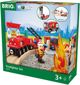 Σετ Πυροσβεστών Brio Kolejka Straz Pozarna (33815)