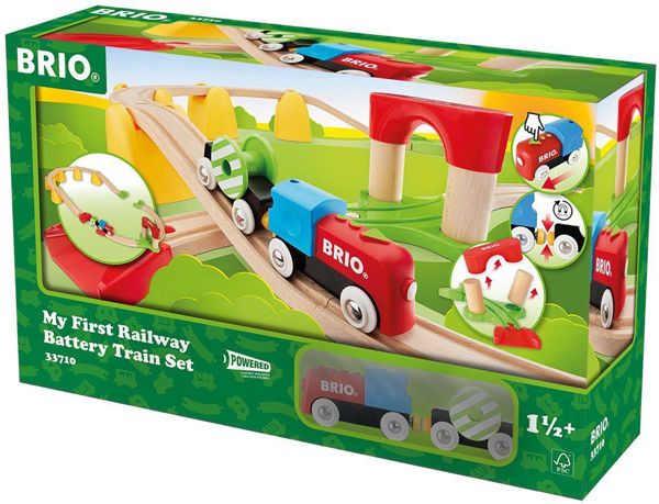 Brio Σετ My First Railway σιδηρόδρομος (33729)