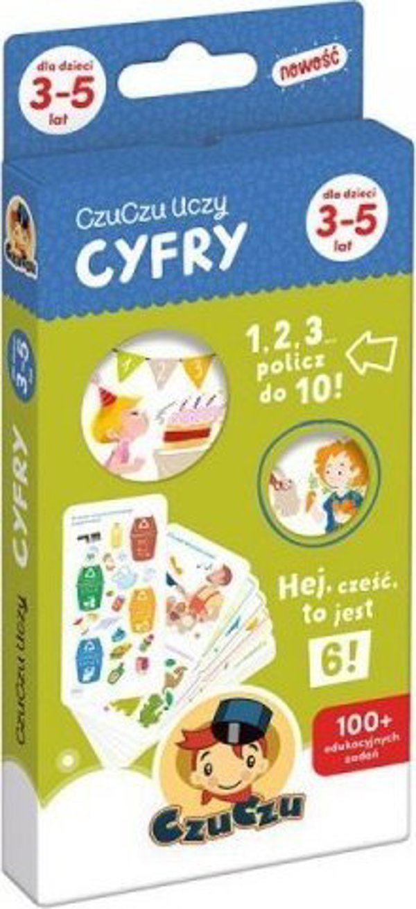 Bright Junior Media Εκπαιδευτικό Βιβλίο CzuCzu: Αριθμοί - Μαθαίνω να Μετρώ έως το 10, για Παιδιά Προσχολικής Ηλικίας