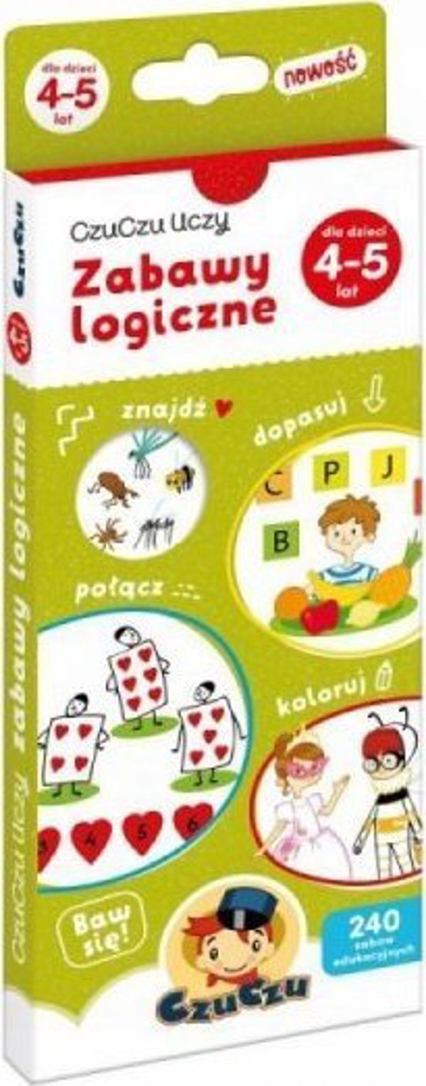 Bright Junior Media CzuCzu Μαθαίνει Λογικά Παιχνίδια για παιδιά από 4-5 ετών