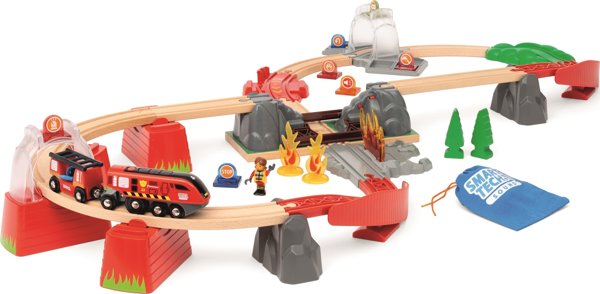 Brio Brio Railway BRIO σετ σιδηροδρομικών γραμμών Fire Rescue, 636004