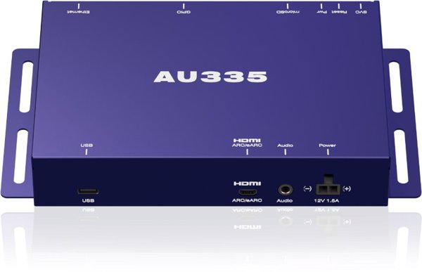 BrightSign AU335 συσκευή αναπαραγωγής πολυμέσων Μπλε