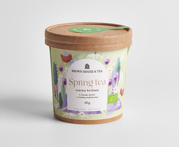 Brown House & Tea - Spring Tea - Τσάι Άνοιξης - Herbata sypana 45g