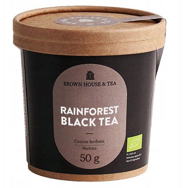 Brown House & Tea Rainfoirest Black Tea - czarna herbata, 50 g