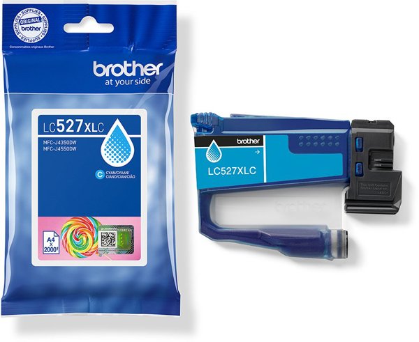 Brother LC527XLC Cyan High Yield Inkjet Cartridge | Brother