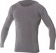 Brubeck LS11600 Ανδρική μπλούζα με μακρύ μανίκι COMFORT WOOL σκούρο γκρι L