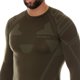 Brubeck LS14210 Ανδρική μπλούζα RANGER PROTECT χακί XXL
