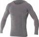 Brubeck LS11600 Ανδρικό μπλουζάκι με μακρύ μανίκι COMFORT WOOL σκούρο γκρι XL