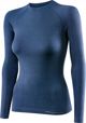Μπλούζα γυναικεία Brubeck LS12810 με μακρύ μανίκι ACTIVE WOOL τζιν S