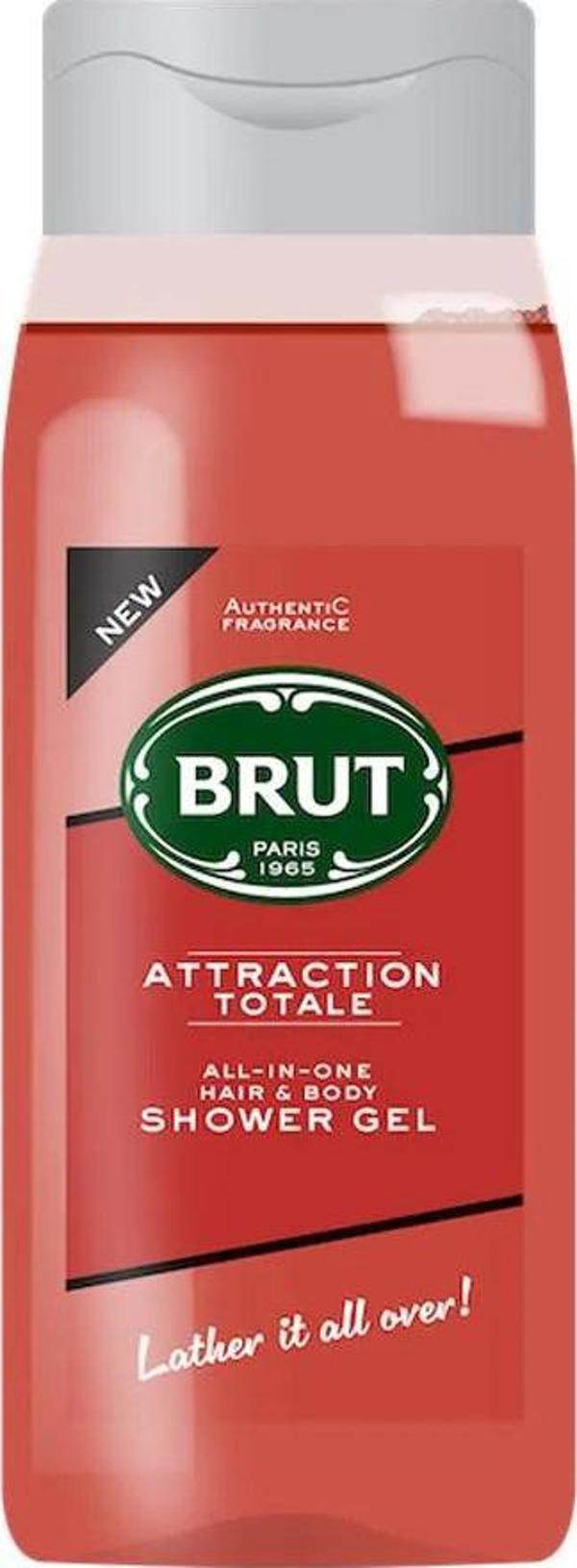 Brut BRUT Attraction Totale All-in-One Hair &amp| Αφρόλουτρο Σώματος 500ml 10485194 8886467049477