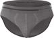 Brubeck BE10050 Ανδρικά σλιπ COMFORT WOOL σκούρο γκρι XXL