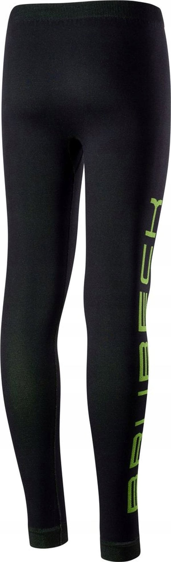 Σετ εσωρούχων ποδοσφαίρου Brubeck KP1028J με καπέλο DRY JUNIOR μαύρο/νέον 152/158