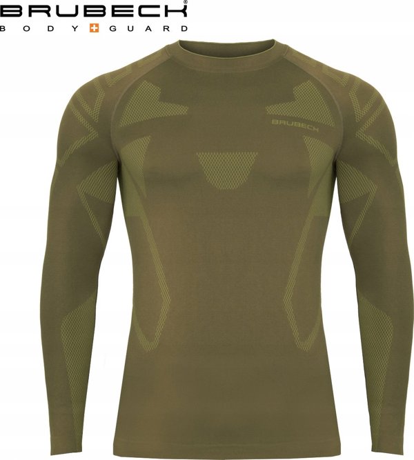 Brubeck LS14210 Ανδρικό φούτερ RANGER PROTECT khaki XL