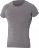 Brubeck SS11030 Ανδρικό μπλουζάκι με κοντό μανίκι COMFORT WOOL σκούρο γκρι M