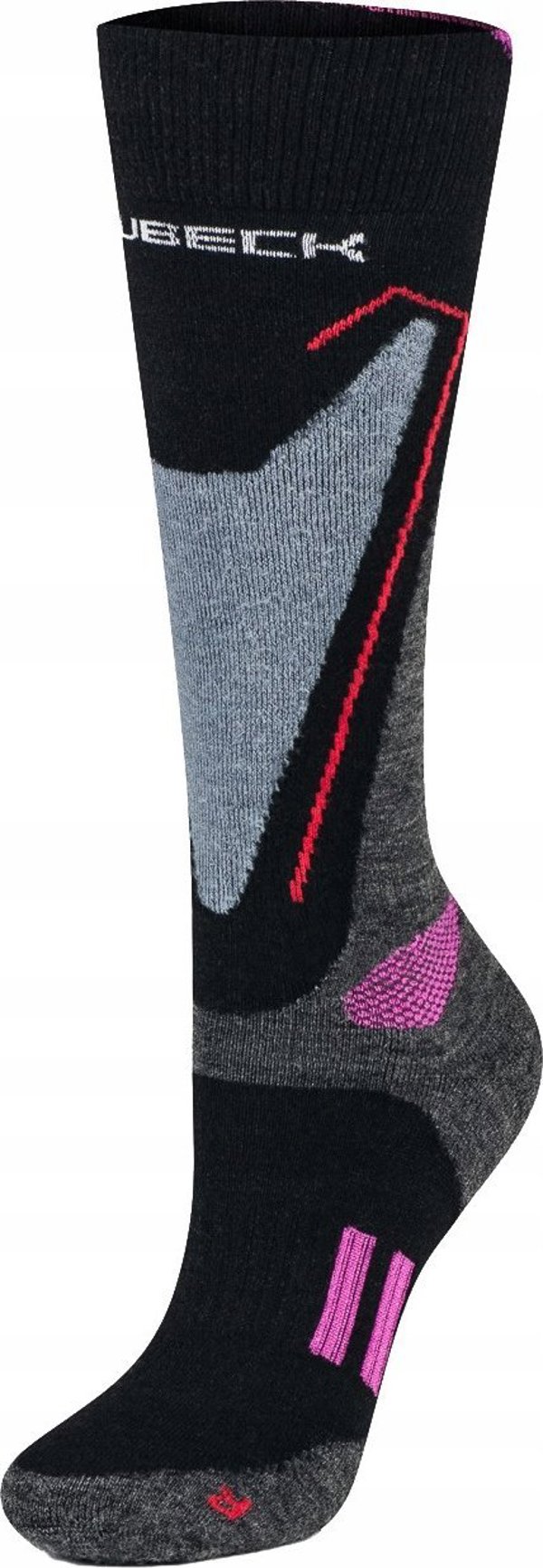 Κάλτσες γυναικείες Brubeck BSN002/W Snow Force Light γκρι/ροζ M/39-41