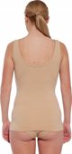 Brubeck TA1059W Γυναικείο αμάνικο μπλουζάκι COMFORT MERINO μπεζ L