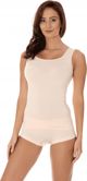 Brubeck COMFORT WOOL Γυναικείο Αμάνικο T-shirt Θερμορυθμιζόμενο Nude L