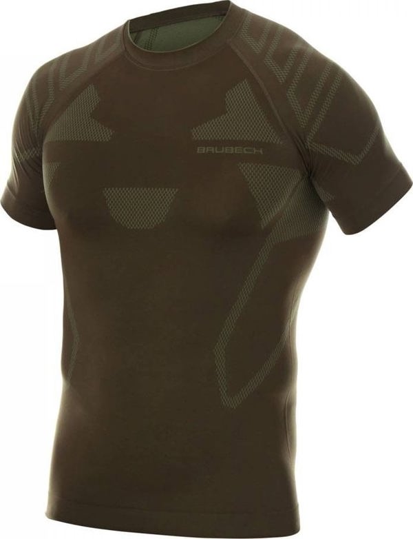 Brubeck SS13000 Ανδρικό μπλουζάκι RANGER PROTECT χακί XL
