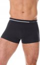 Ανδρικά μποξεράκια Brubeck BX10430 COMFORT WOOL σκούρο γκρι S