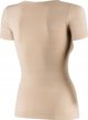 Brubeck SS1398W Γυναικεία μπλούζα με κοντό μανίκι COMFORT MERINO μπεζ S