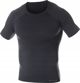 Brubeck SS11710 Ανδρικό μπλουζάκι με κοντό μανίκι ACTIVE WOOL γραφίτης XL