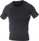 Brubeck SS11710 Ανδρικό μπλουζάκι με κοντό μανίκι ACTIVE WOOL γραφίτης XXL