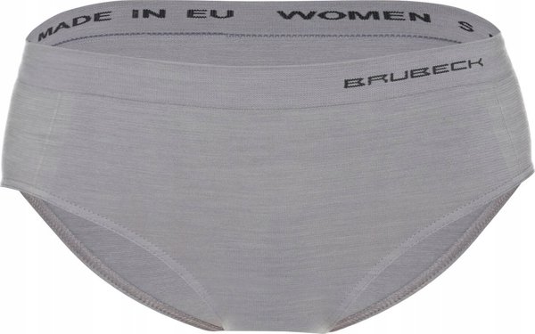 Brubeck HI10080 Γυναικείο κλασικό εσώρουχο COMFORT WOOL γκρι M