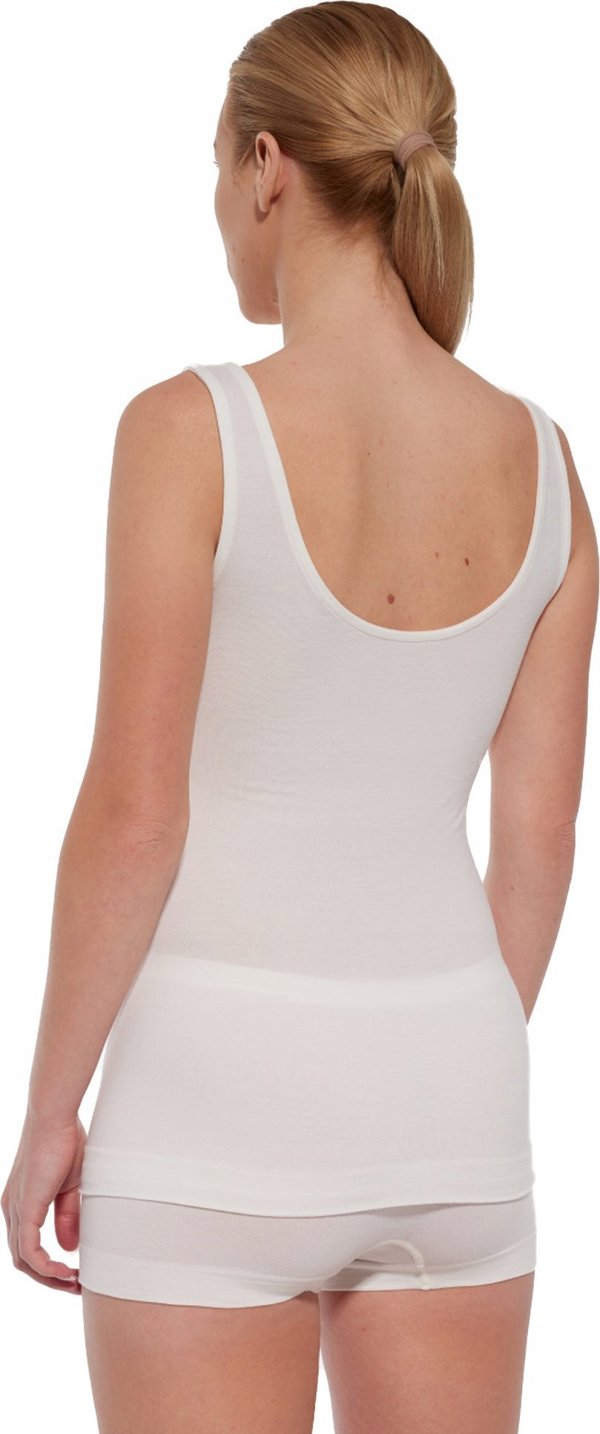 Brubeck TA1059W Γυναικεία μπλούζα χωρίς μανίκια COMFORT MERINO κρεμ M